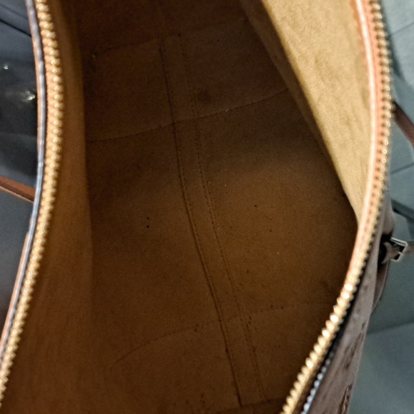 Brown Monogram Shoulder Bag MCM - Picture 10 of 16